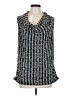 Dana Buchman 100% Polyester Black Sleeveless Blouse Size L - photo 1