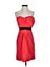 BCBGMAXAZRIA 100% Polyester Red Cocktail Dress Size 4 - photo 1