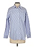 Assorted Brands Stripes Blue Long Sleeve Button-Down Shirt Size XS - photo 1
