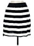 Tibi Stripes Black Gray Casual Skirt Size XS - photo 2