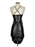 Zaful Metallic Black Cocktail Dress Size 4 - photo 2
