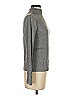 Mystree Gray Long Sleeve Top Size S - photo 4