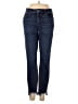 Ann Taylor LOFT Chevron-herringbone Blue Jeans Size 27 waist - photo 1