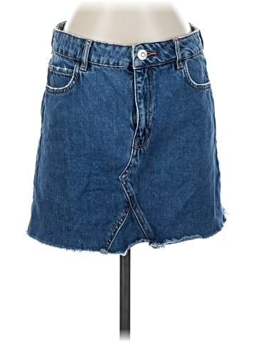MNG Denim Skirt (view 1)