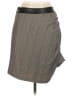 DKNY Plaid Gray Formal Skirt Size 8 - photo 1