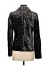 Elevenses Metallic Black Blazer Size 4 - photo 2