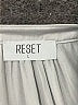 Reset 100% Polyester Silver Gray Long Sleeve Blouse Size L - photo 7