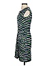 BCBGMAXAZRIA Stripes Green Cocktail Dress Size XXS - photo 5