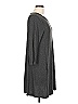 Paraphrase Solid Gray Casual Dress Size L - photo 4