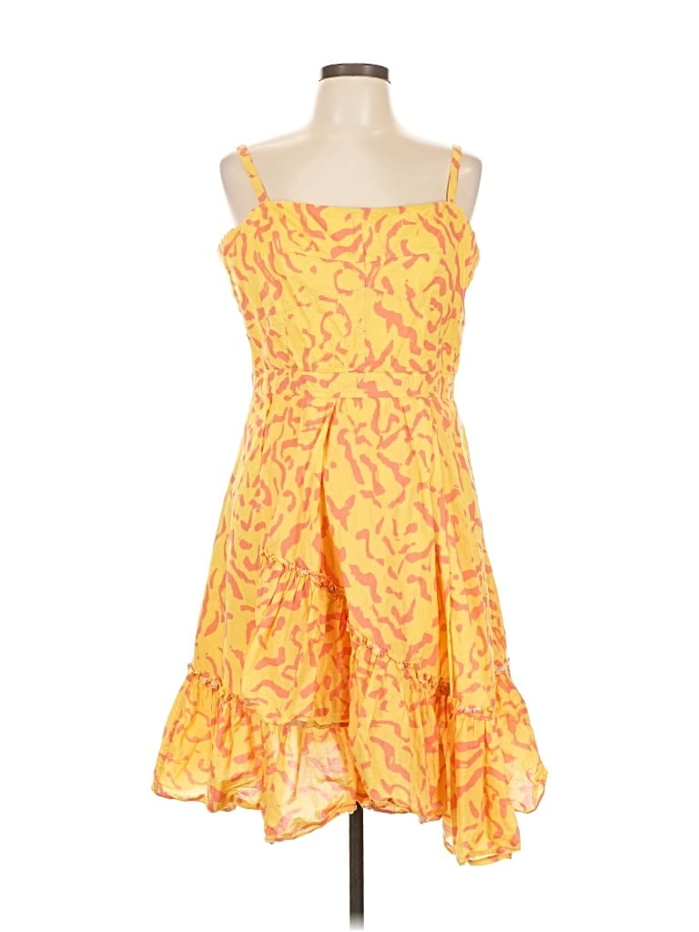 Pre-owned Derek Lam Cocktail Dress In Yellow
