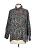 BonWorth Paisley Gray Long Sleeve Blouse Size L (petite) - photo 1