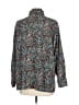 BonWorth Paisley Gray Long Sleeve Blouse Size L (petite) - photo 2