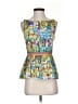 Weston Yellow Sleeveless Blouse Size XS - photo 1