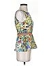 Weston Yellow Sleeveless Blouse Size XS - photo 4