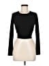 Le Lis Black Long Sleeve Top Size M - photo 1