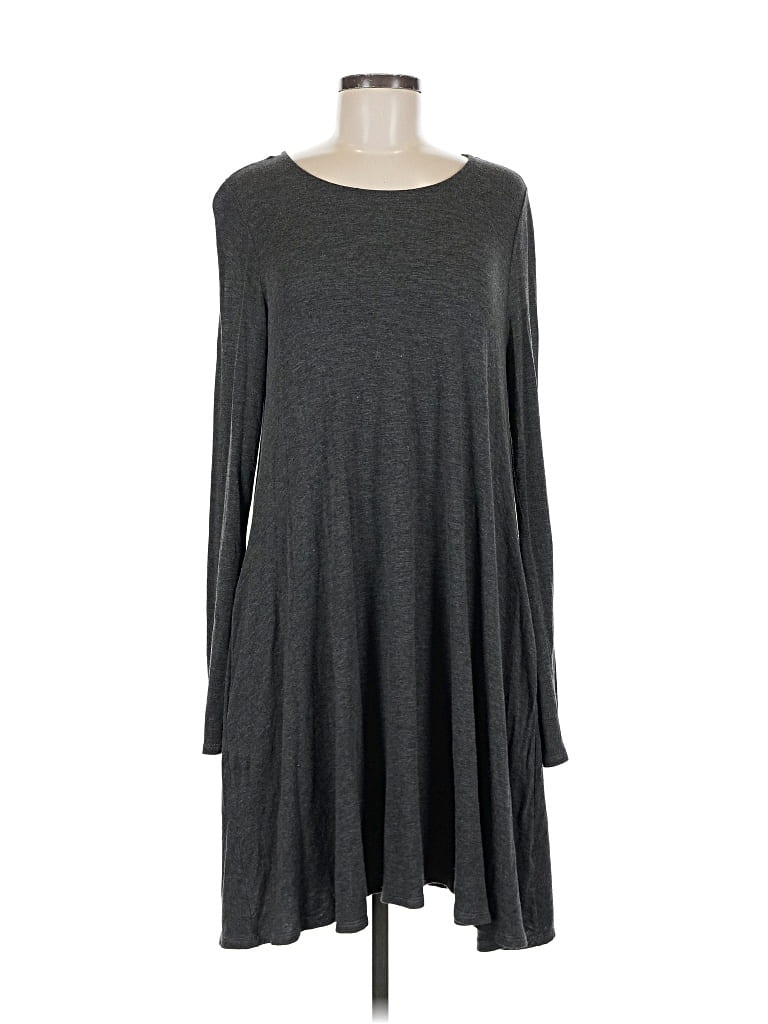 Pre-owned Mts Casual Dress In Gray