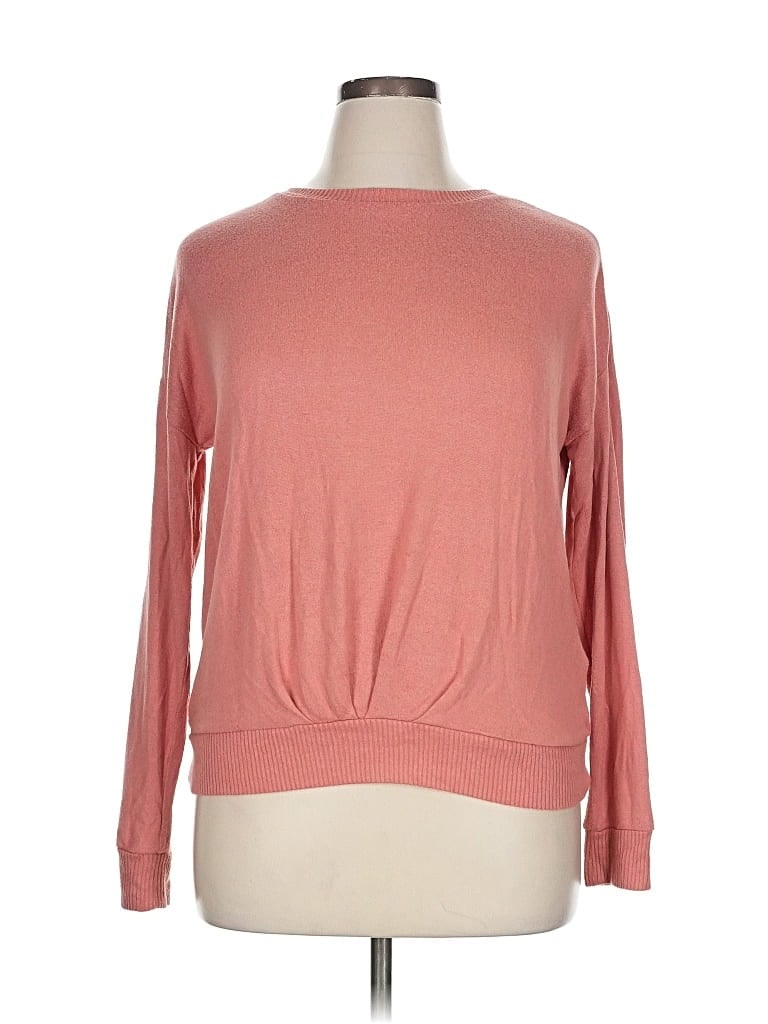 Pre-owned Rumi + Ryder Pullover Sweater In Pink