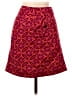 Ann Taylor Argyle Red Casual Skirt Size 6 - photo 1