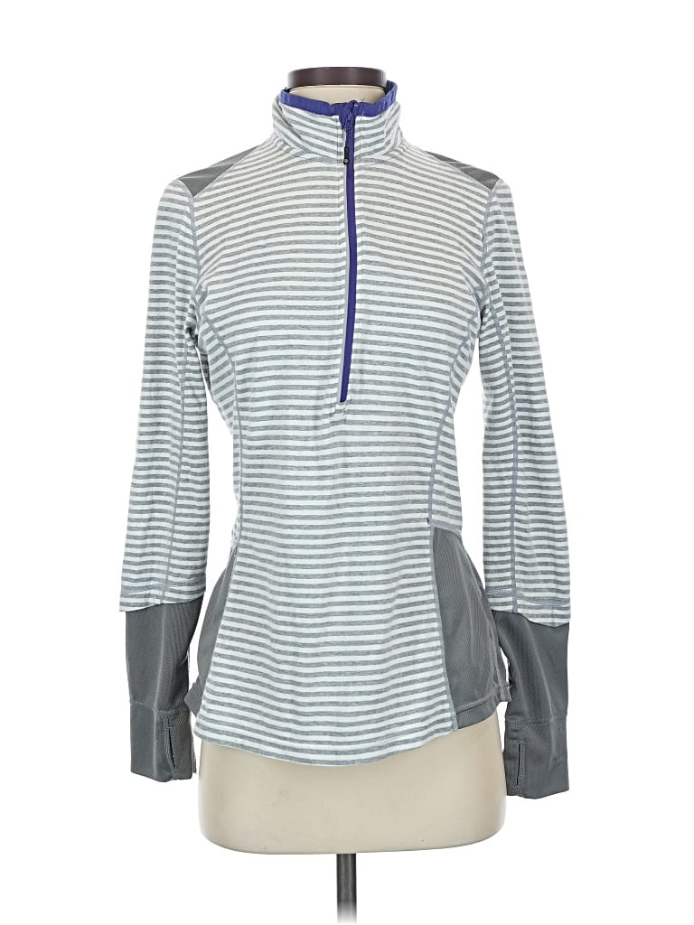 Pre-owned Mpg Long Sleeve T-shirt In Silver