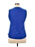 Alison Andrews Blue Sleeveless Blouse Size XL - photo 2