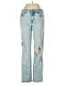 J Brand Hearts Blue Jeans Size 26 waist - photo 1
