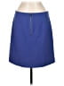 Ann Taylor LOFT Solid Blue Formal Skirt Size 6 - photo 2