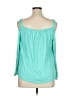 Assorted Brands Teal 3/4 Sleeve Blouse Size XL - photo 2