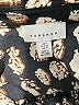 Topshop 100% Polyester Print Black Long Sleeve Blouse Size 4 - photo 7