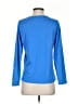 Shenanigans Blue Long Sleeve Blouse Size S - photo 2