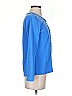 Shenanigans Blue Long Sleeve Blouse Size S - photo 4