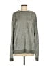 INC International Concepts Metallic Gray Pullover Sweater Size M - photo 1