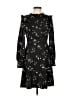 Ann Taylor 100% Polyester Black Casual Dress Size 2 - photo 1