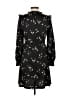 Ann Taylor 100% Polyester Black Casual Dress Size 2 - photo 2