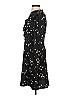 Ann Taylor 100% Polyester Black Casual Dress Size 2 - photo 5