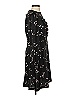 Ann Taylor 100% Polyester Black Casual Dress Size 2 - photo 4