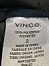 Vince. 100% Polyester Solid Black Dress Pants Size 2 - photo 8
