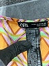 Zara 100% Polyester Orange Kimono Size M - photo 7