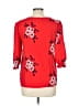 Kindred 100% Polyester Red 3/4 Sleeve Blouse Size L - photo 2