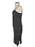 Lira Solid Gray Casual Dress Size XS - photo 5
