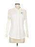 Nike Ivory Long Sleeve Polo Size M - photo 1