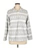 Lands' End 100% Polyester White Fleece Size XL - photo 1