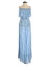 Illa Illa 100% Rayon Blue Jumpsuit Size S - photo 1
