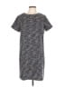 Ann Taylor LOFT Tweed Gray Casual Dress Size 12 - photo 1