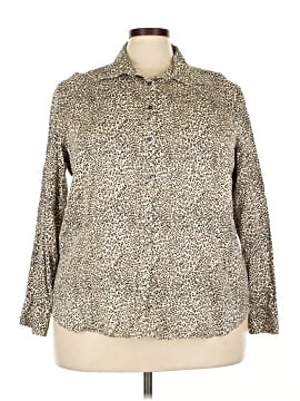 Talbots Outlet Long Sleeve Button Down Shirt