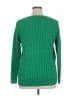 Chaps 100% Cotton Green Pullover Sweater Size 1X - photo 2
