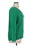 Chaps 100% Cotton Green Pullover Sweater Size 1X - photo 4