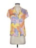 Soi Paris 100% Viscose Color Block Orange Short Sleeve Blouse Size EU (FR) 34 / US 2 - photo 1