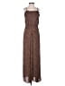 CeCe 100% Polyester Animal Print Brown Casual Dress Size 2 - photo 1