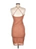 Windsor 100% Polyester Tan Cocktail Dress Size M - photo 2