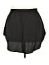 Unbranded Solid Black Casual Skirt Size 3X - photo 2